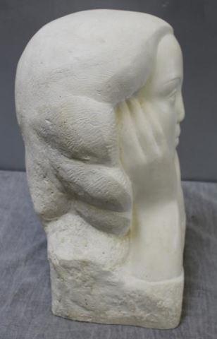 Head of a girl by 
																			Aharon Priver