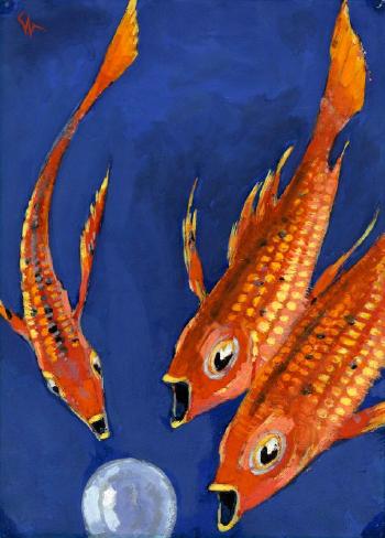 Pesci rossi by 
																	Enrico Sacchetti