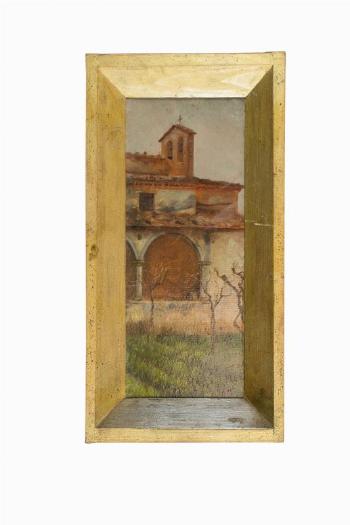 Esterno di convento in Toscana by 
																	Antonio Salvetti
