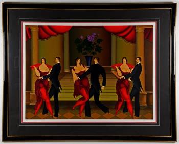 Tango Dancers by 
																			Igor Galanin