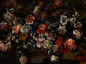 Grosses Blumenstilleben by 
																			Jean Baptiste Belin de Fontenay