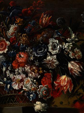 Grosses Blumenstilleben by 
																			Jean Baptiste Belin de Fontenay