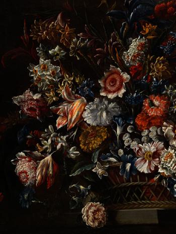 Grosses Blumenstilleben by 
																			Jean Baptiste Belin de Fontenay