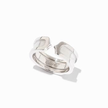 Logo Double C Ring by 
																			 Cartier