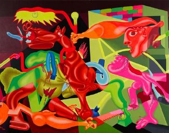 Saul's Guernica by 
																			Peter Saul