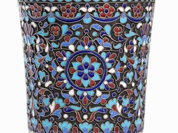 Cloisonné Goblet by 
																			Gustav Gustavovich Klingert