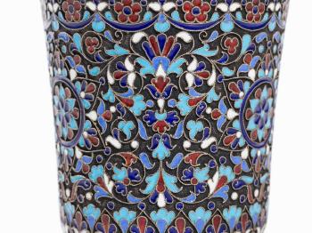 Cloisonné Goblet by 
																			Gustav Gustavovich Klingert