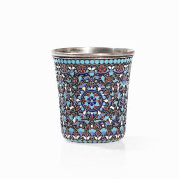 Cloisonné Goblet by 
																			Gustav Gustavovich Klingert