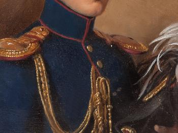 Portrait of Count Georg Von Maldeghem by 
																			 Monogrammist A B