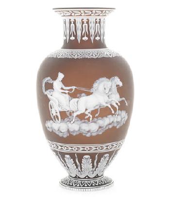 An Important Vase by 
																			George and Thomas Woodall