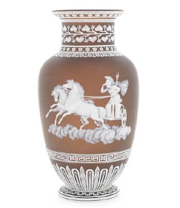 Another Important Vase by 
																			 Thomas Webb & Sons