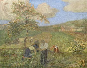 Farmers at work by 
																	Alfredo Prosa
