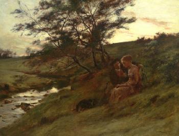 A quiet spot by 
																	Charles Martin Hardie