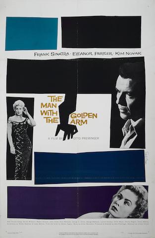 The Man with the Golden Arm by 
																	Saul Bass
