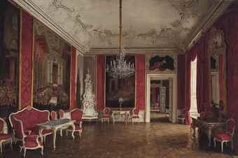 The birth room of Emperor Franz Joseph I at Schönbrunn Palace, Vienna by 
																	J Jaunbersin