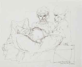 Three women by 
																	Cornelis Zitman