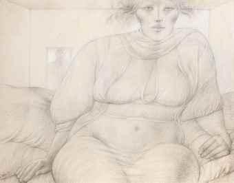Seated woman by 
																	Cornelis Zitman
