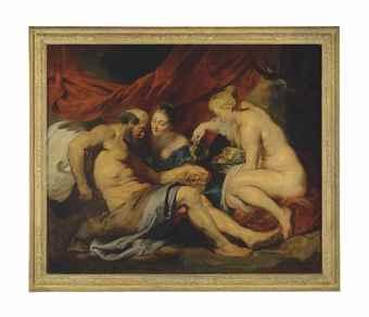 Lot and his Daughters by 
																	Peter Paul Rubens