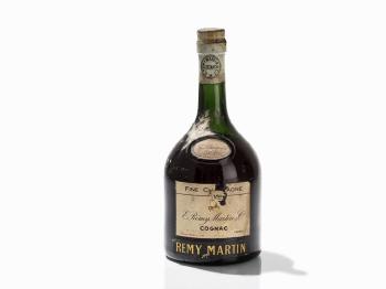 One bottle of Fine Champagne Cognac by 
																			 Remy Martin