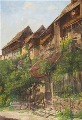 In the Village by 
																	Augusta Wilhelmine Reichelt