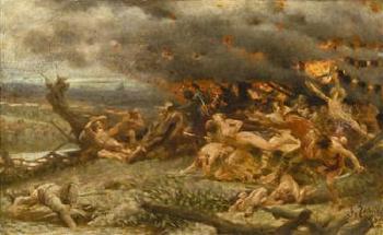 Massacre of the Adamites by 
																	Franz Zenisek
