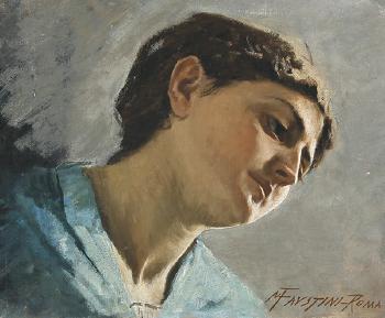 Frauenkopf by 
																	Modesto Faustini