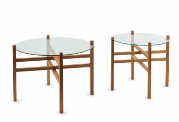 Two prototype folding tables by 
																			Quirin Punzmann