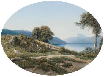 Lake Geneva by 
																	Jean Marc Dunant-Vallier