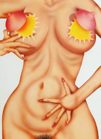Exploding nude orgasm by 
																			Dennis Magdich