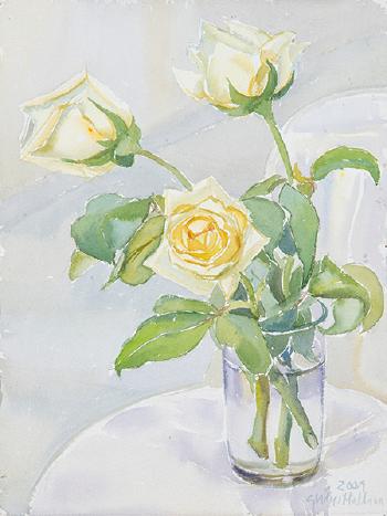 Rosas amarillas by 
																	Gladys Maldaum