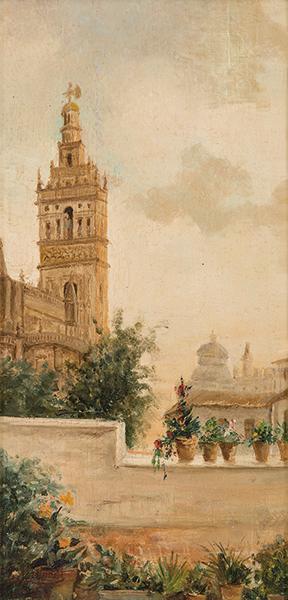 La Giralda de Sevilla by 
																	Eduardo Laforet Alfaro