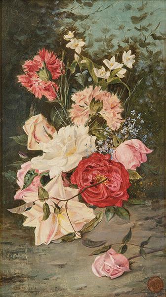 Bouquet de flores by 
																	Emilio Sala y Frances