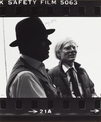 Beuys mit Andy Warhol in New York by 
																	 Zoa