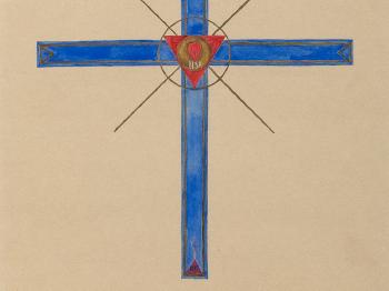Kreuz by 
																			Lothar Schreyer