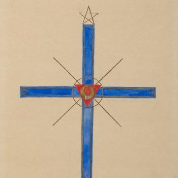 Kreuz by 
																			Lothar Schreyer