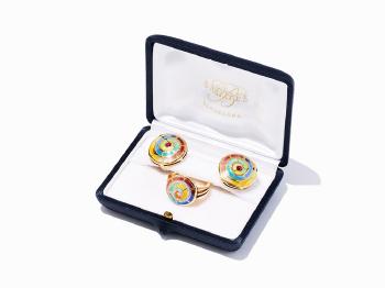 A Ring and Earring Set by 
																			 Bagues