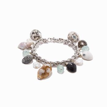 Seashell Charm Bracelet by 
																			 Trianon