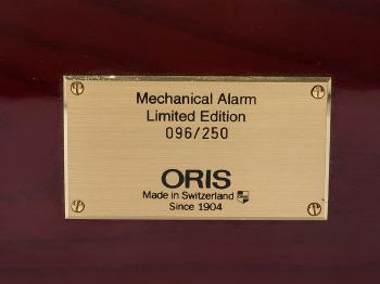Mechanical alarm, ref. 419 7479 60 61 by 
																			 Oris