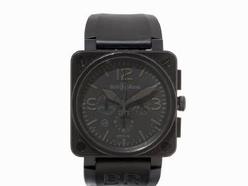 Phantom chronograph, ref. BR 01-94-SBla by 
																			 Bell & Ross