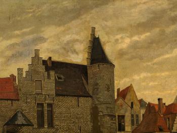 View of Amsterdam by 
																			Max Volkhart