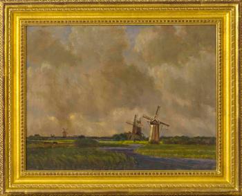Gathering for Rain, Holland by 
																			D Jerome Elwell