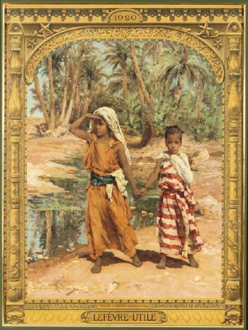 Tahadat et Khadidja. Colomb Béchar (Sud-Oranais) by 
																	Marie Aimee Lucas-Robiquet