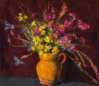 Mixed Flowers by 
																	Frances Vida Lahey