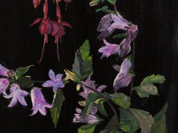 Floral Still Life by 
																			Friedrich von Radler
