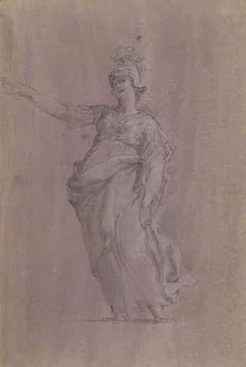 Minerva by 
																	Louis Galloche