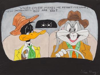 Bugs Bunny & Daffy Duck by 
																			Tom Ray