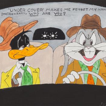 Bugs Bunny & Daffy Duck by 
																			Tom Ray