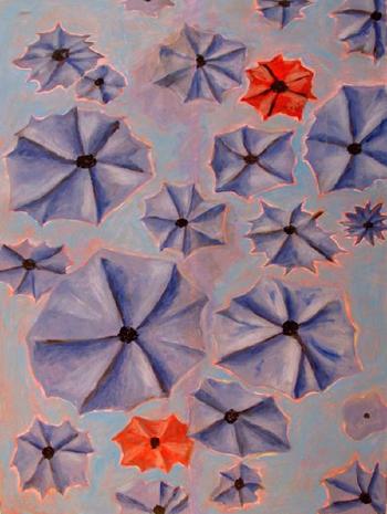 Purple Daisies by 
																	Peter Zaccaria Passuntino