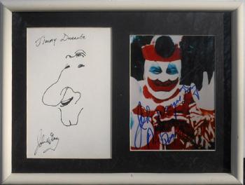 Jimmy Durante Sketch by 
																	John Wayne Gacy