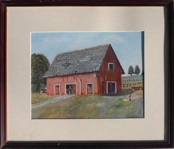 The Deserted Barn by 
																	Dwight David Eisenhower